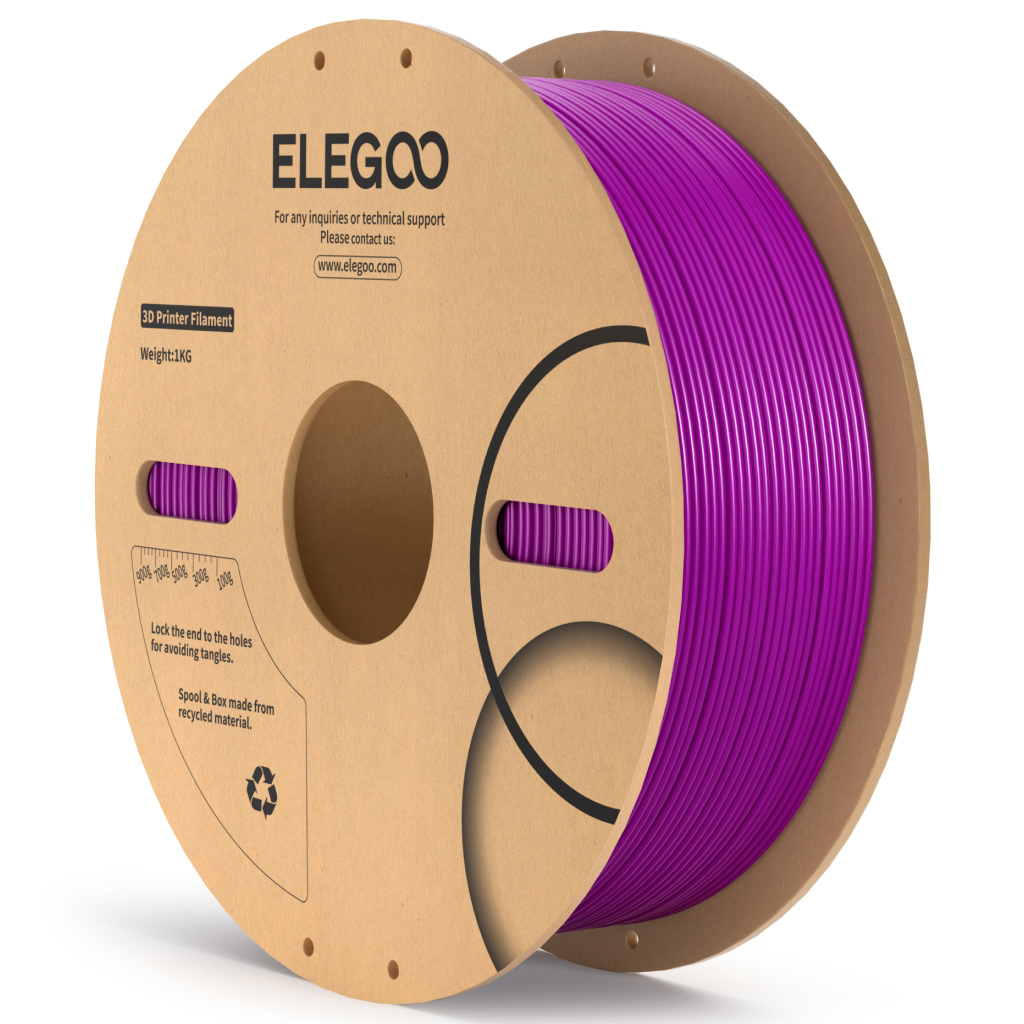 Levně Filament ELEGOO ABS 1,75 mm 1 kg, Fialová