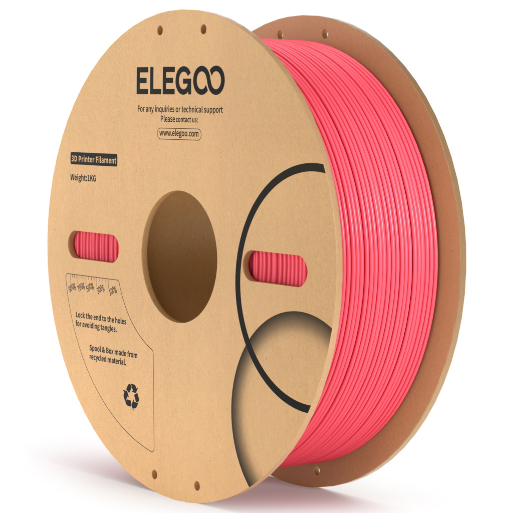 Levně Filament ELEGOO ABS 1,75 mm 1 kg, Růžová