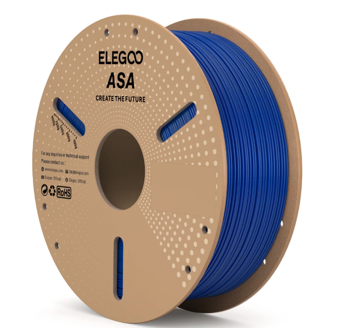 Levně Filament ELEGOO ASA 1,75 mm 1 kg, Modrá