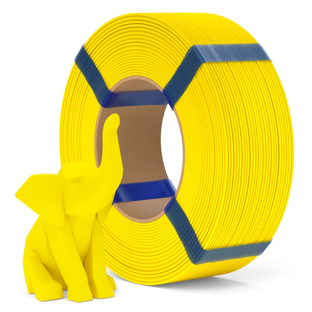 Levně Filament ELEGOO Basic PLA 1,75 mm 1 kg, Žlutá