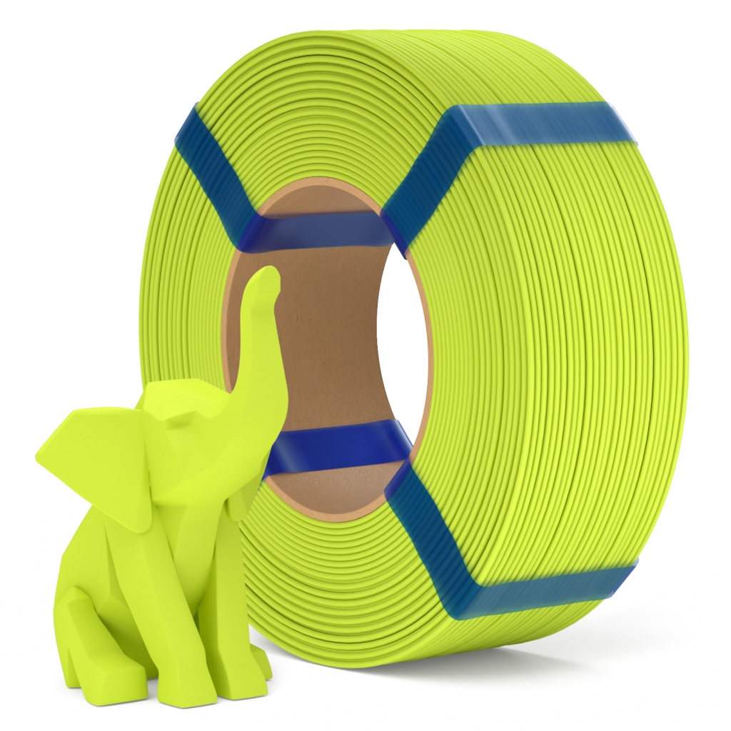 Levně Filament ELEGOO Basic PLA 1,75 mm 1 kg, Jablečně zelená