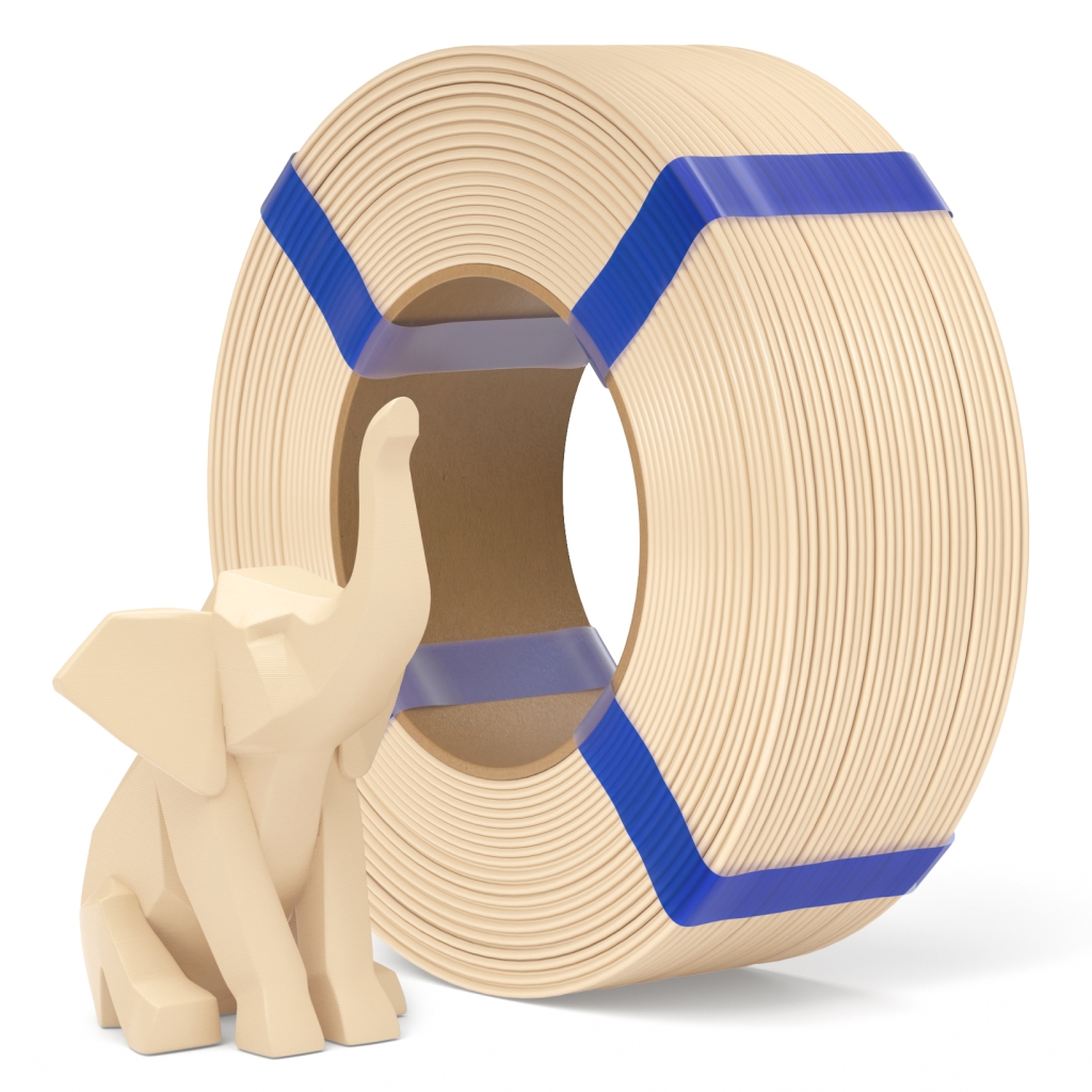 Levně Filament ELEGOO Basic PLA 1,75 mm 1 kg, Béžová