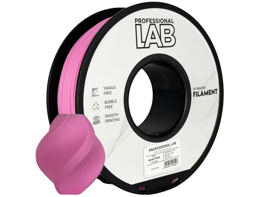 Filament Professional Lab PLA 1,75 mm 1 kg, Růžová