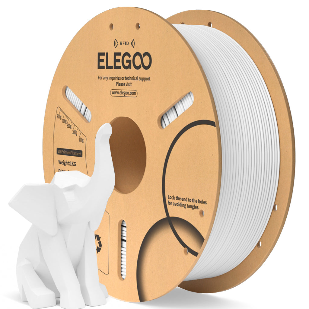 Filament ELEGOO PLA RFID 1,75 mm 1 kg, Bílá