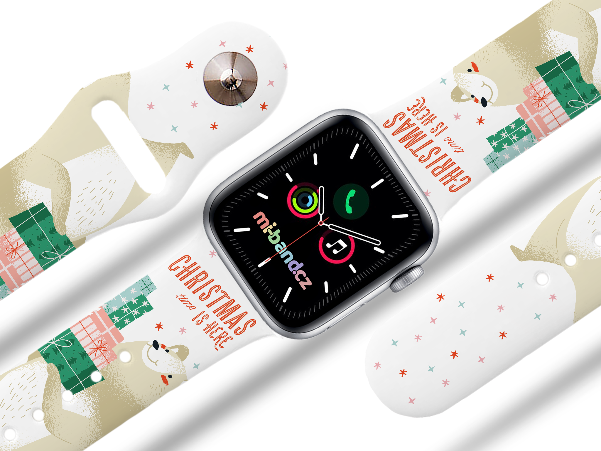 Apple watch řemínek Vánoce jsou tady - 42/44/45/49mm
