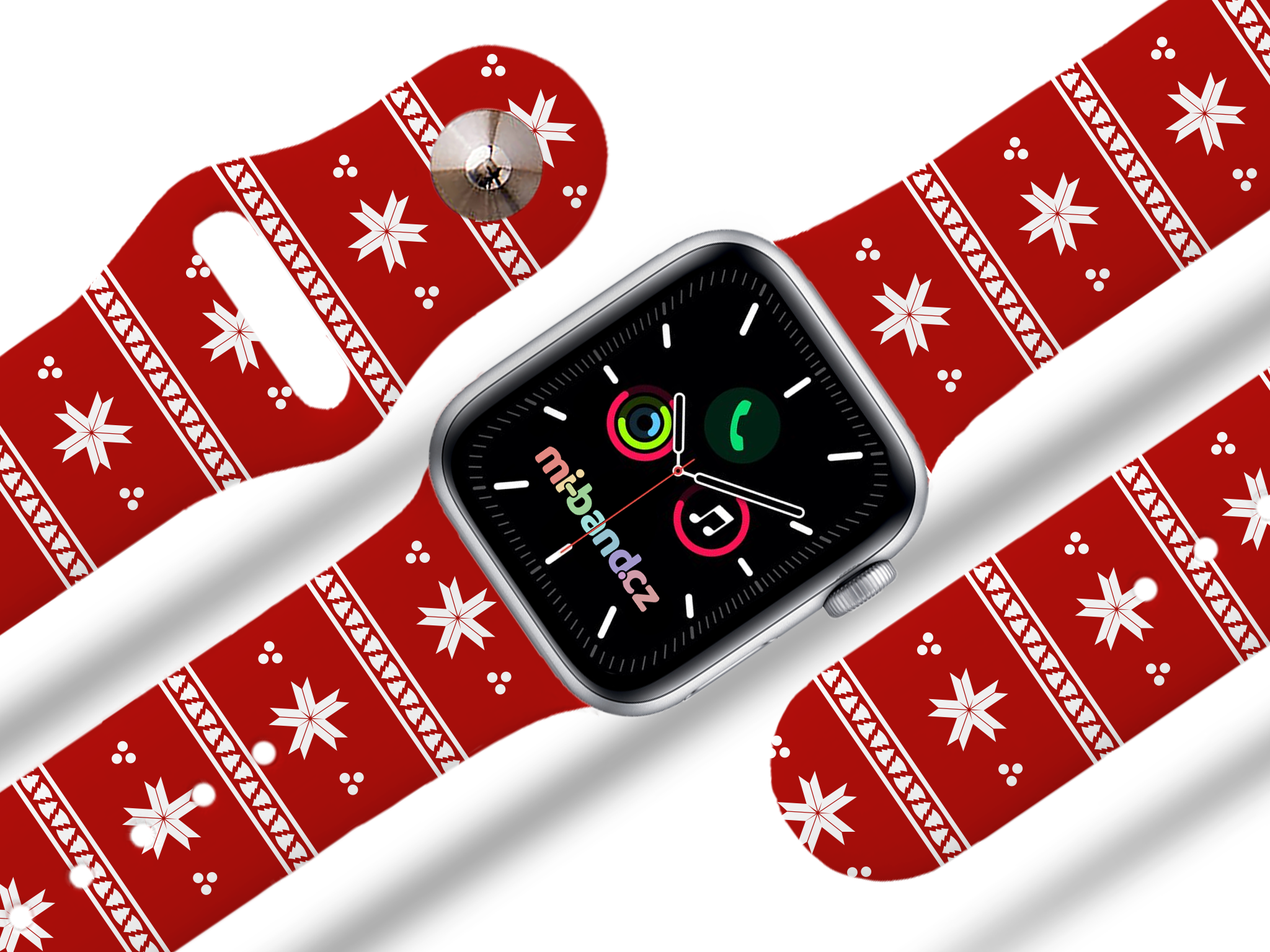 Apple watch řemínek Vánoční motiv - 42/44/45/49mm