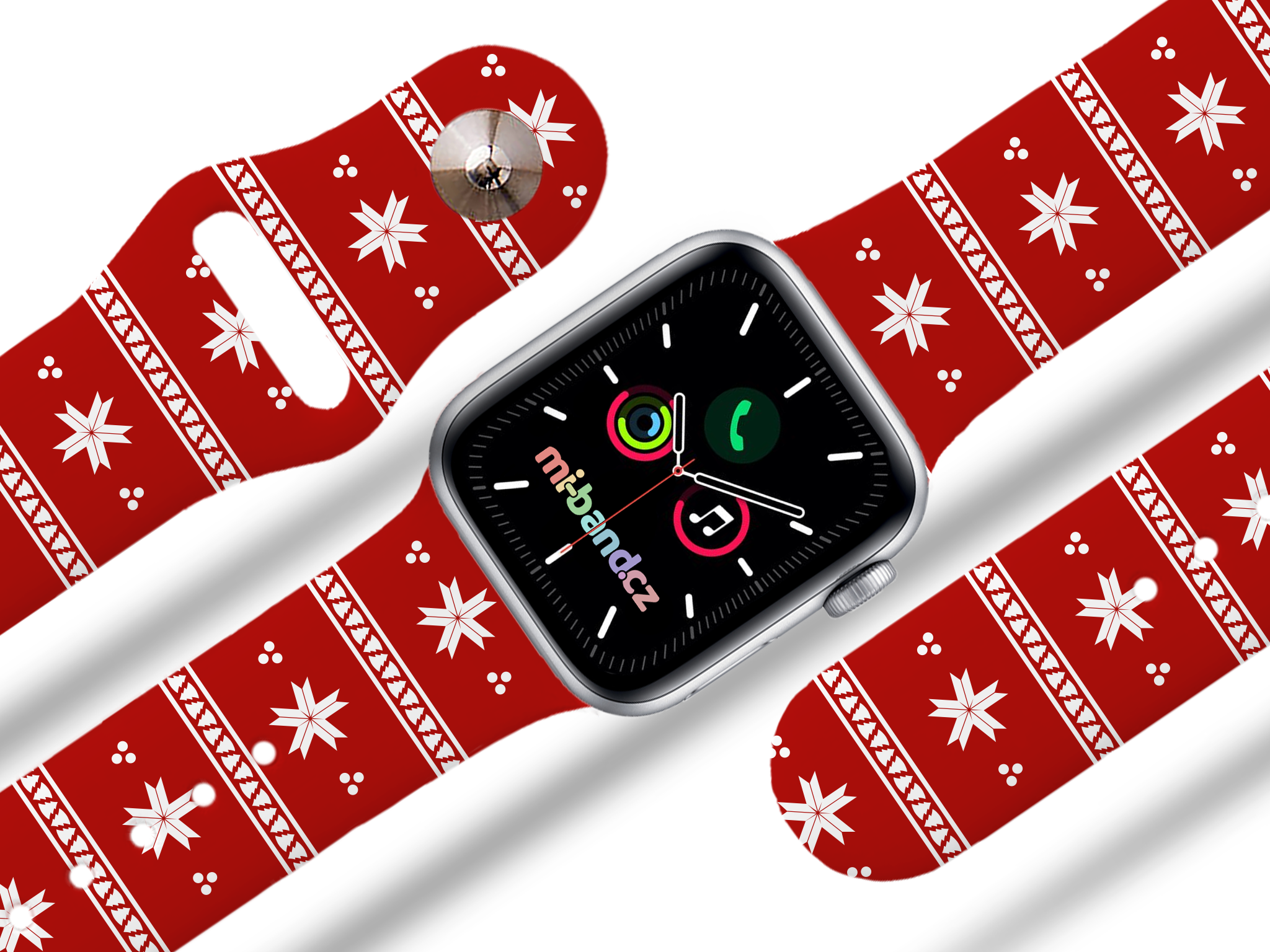 Apple watch řemínek Vánoční motiv - 38/40/41mm