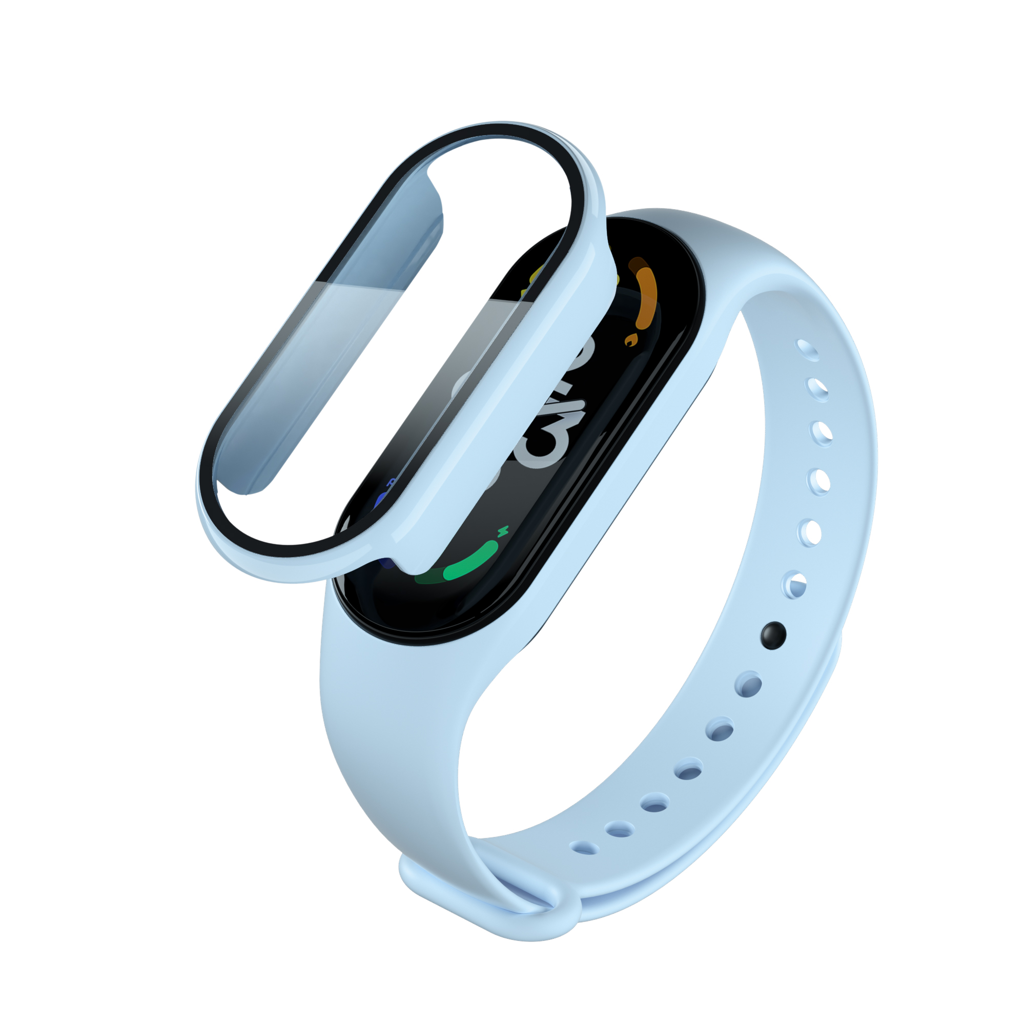 Ochranný kryt pro Mi Band 7 - Modrá -