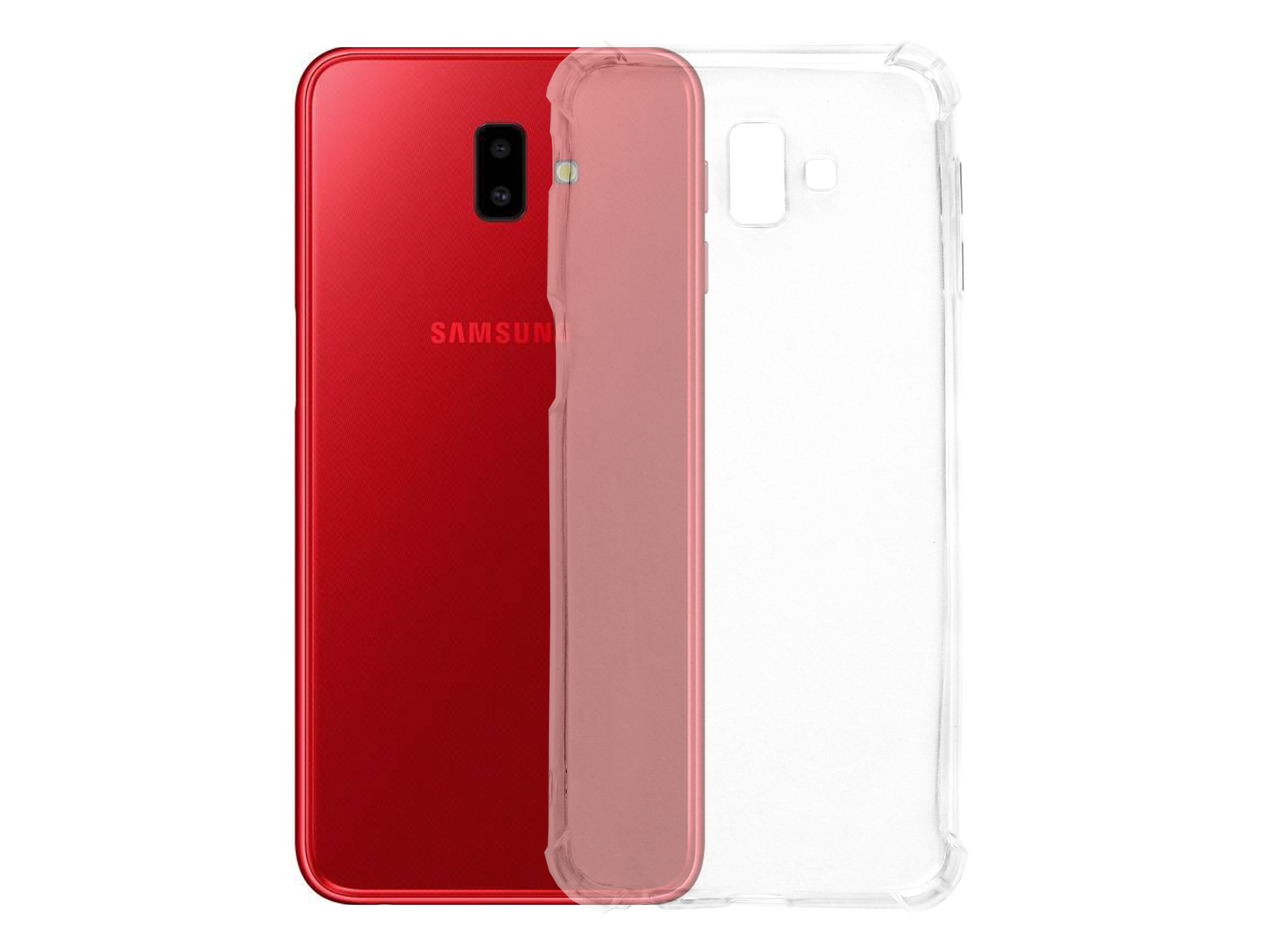 Samsung Galaxy J6 Prime - Průhledný kryt