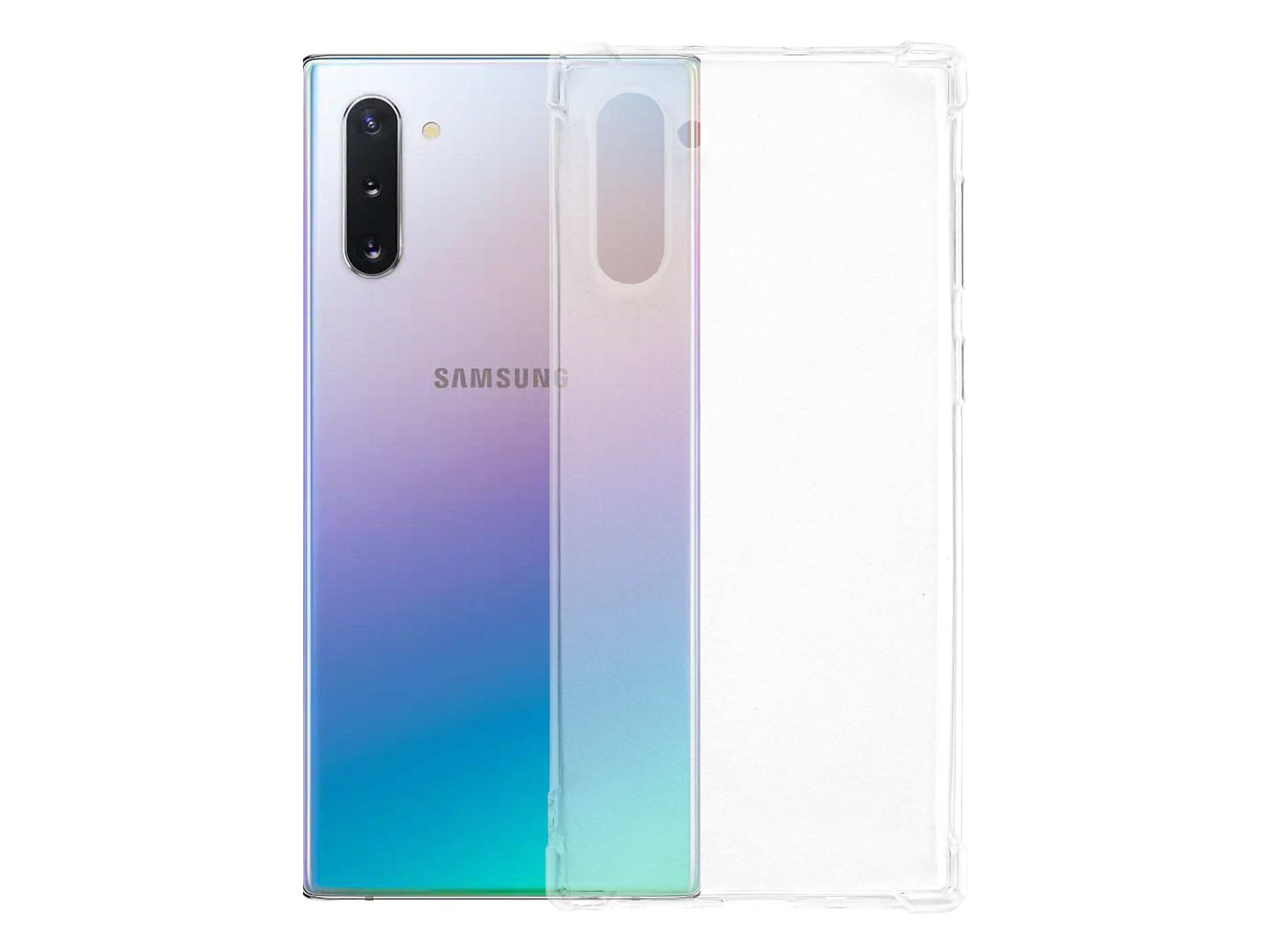 Samsung Galaxy Note 10 - Průhledný kryt