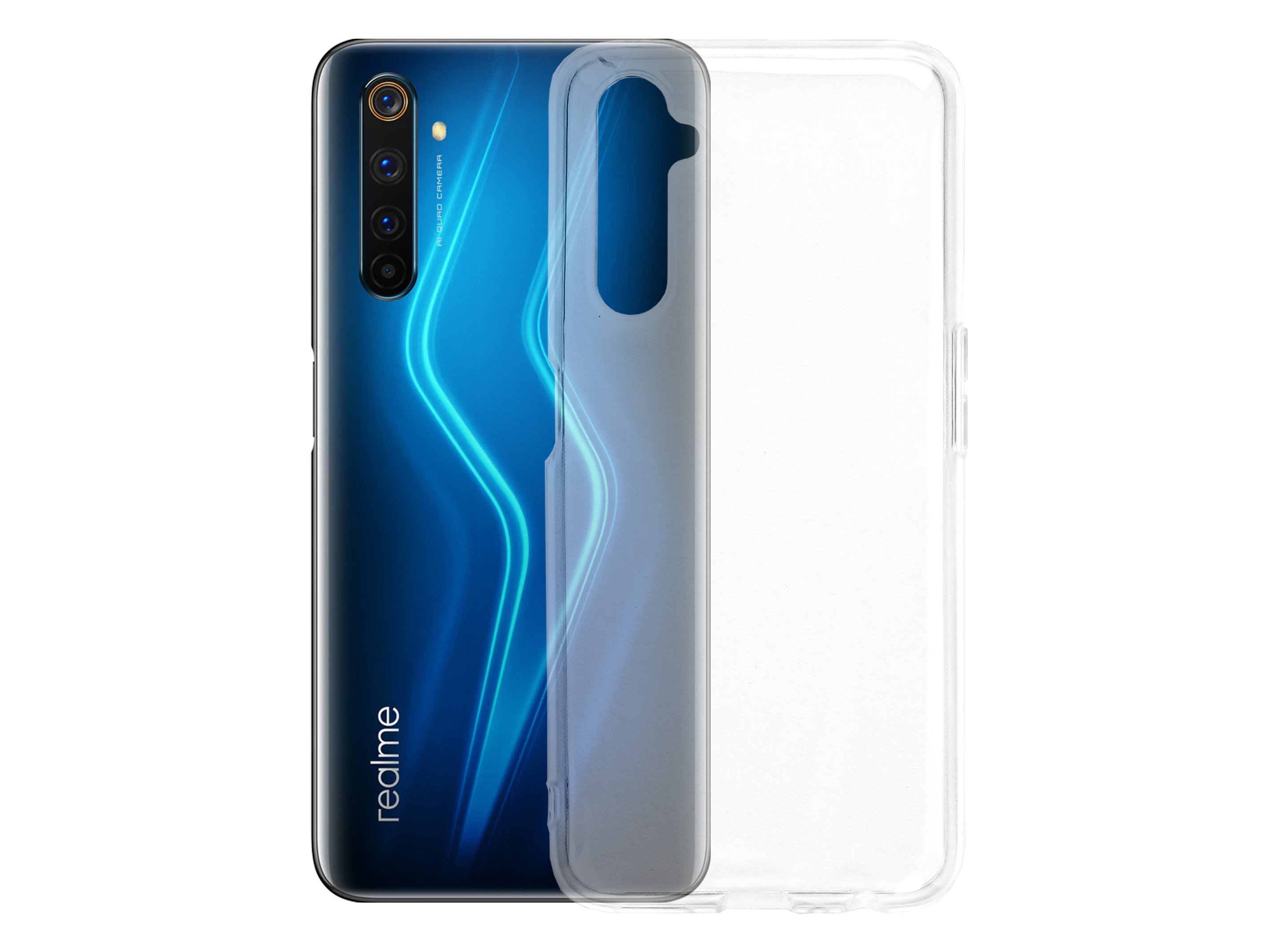 Realme 6 Pro - Průhledný kryt