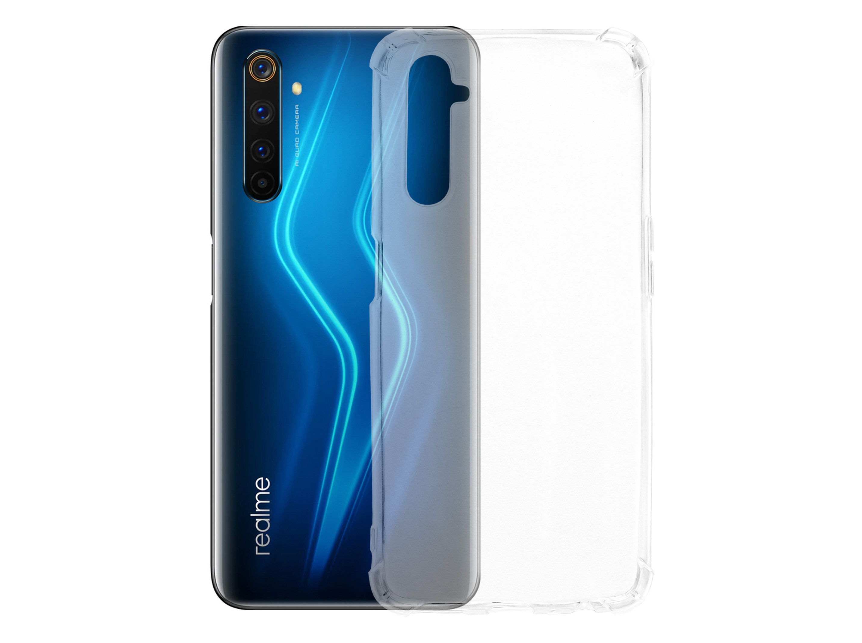 Realme 6 Pro - Průhledný kryt