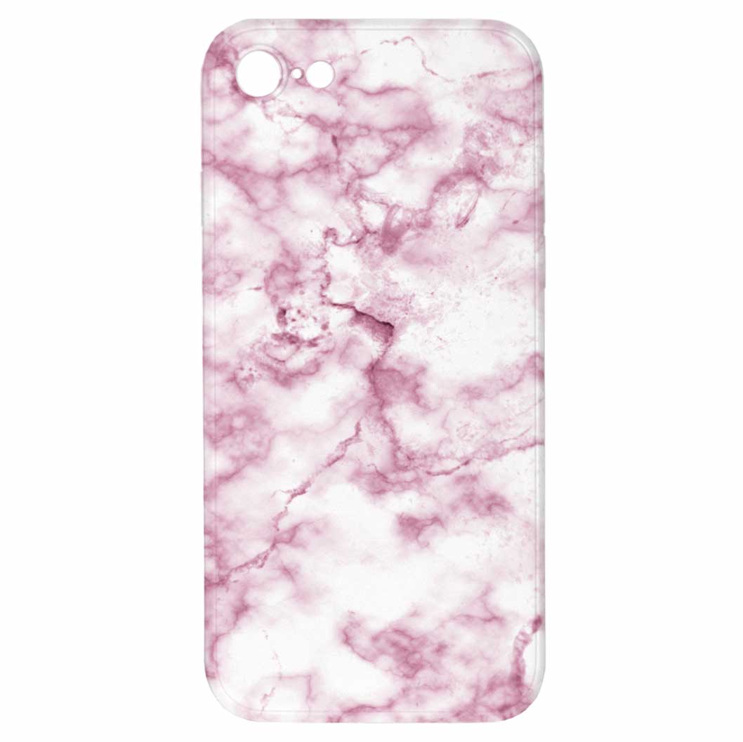 Levně Kryt Růžový mramor pro iPhone 7/8/SE2020
