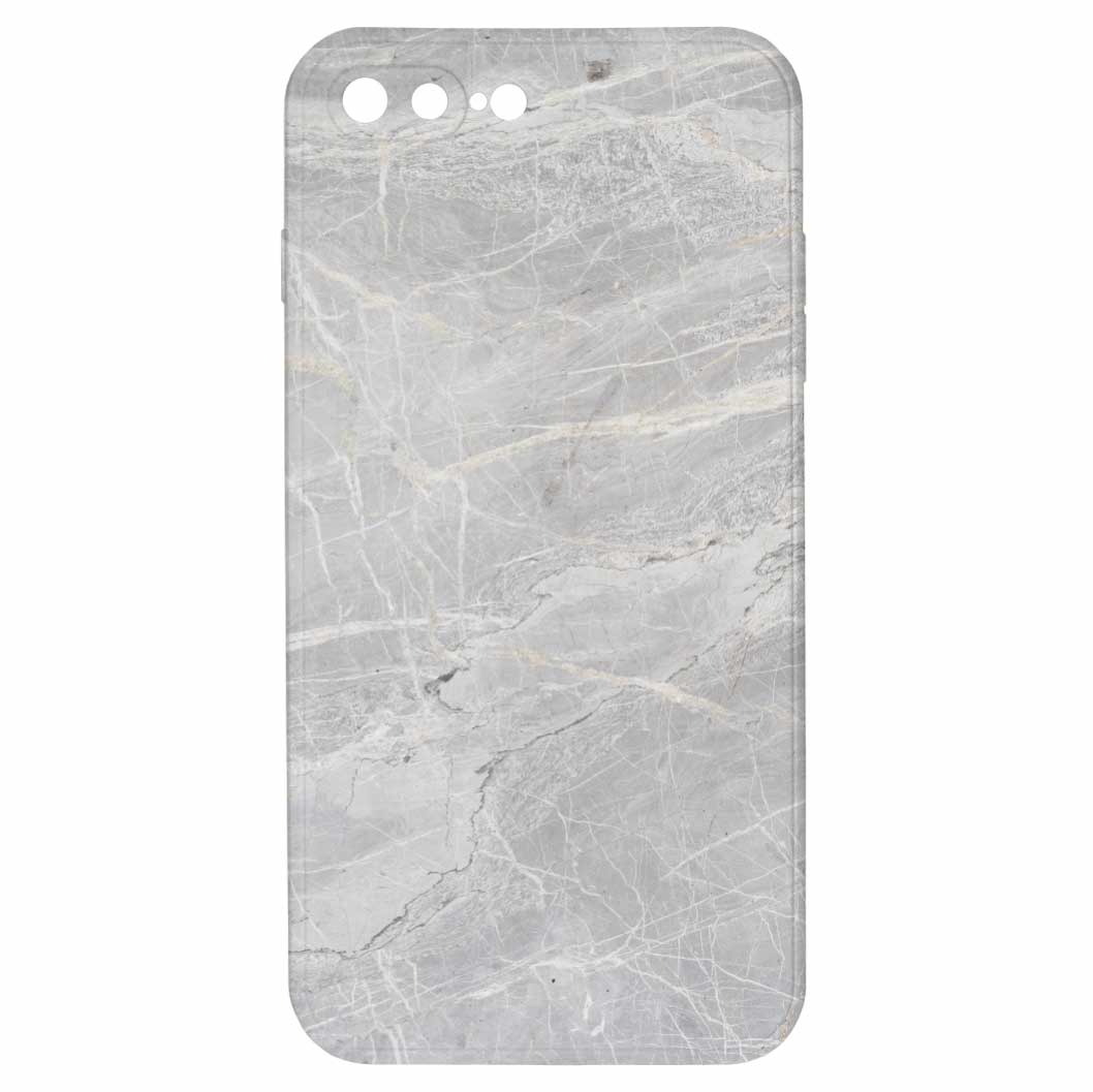 Levně Kryt Světle šedý mramor pro iPhone 7/8 Plus