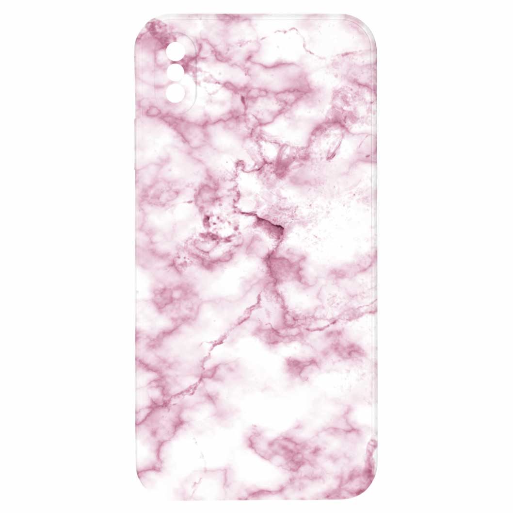 Levně Kryt Růžový mramor pro iPhone XS Max
