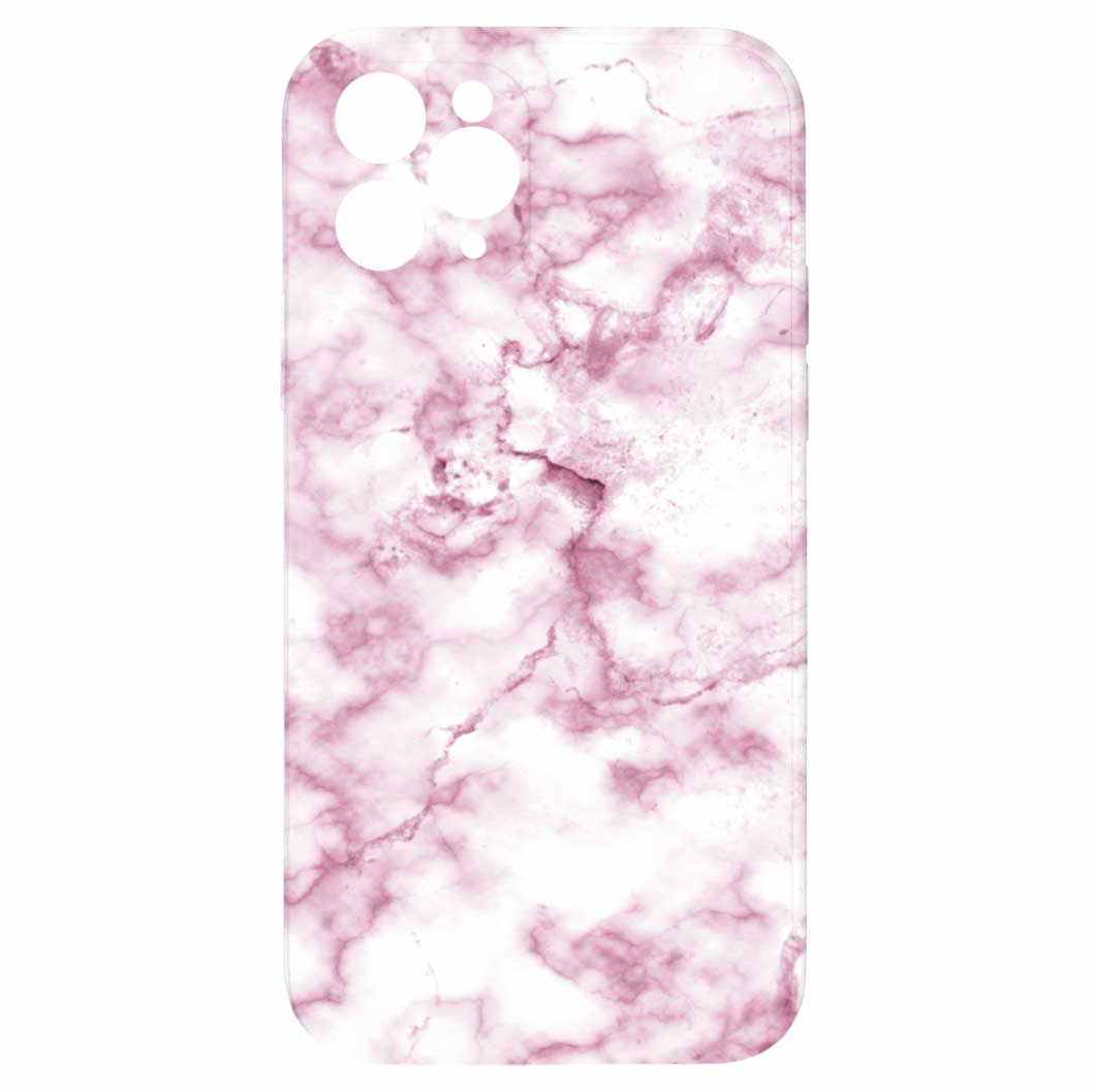 Levně Kryt Růžový mramor pro iPhone 11 Pro Max