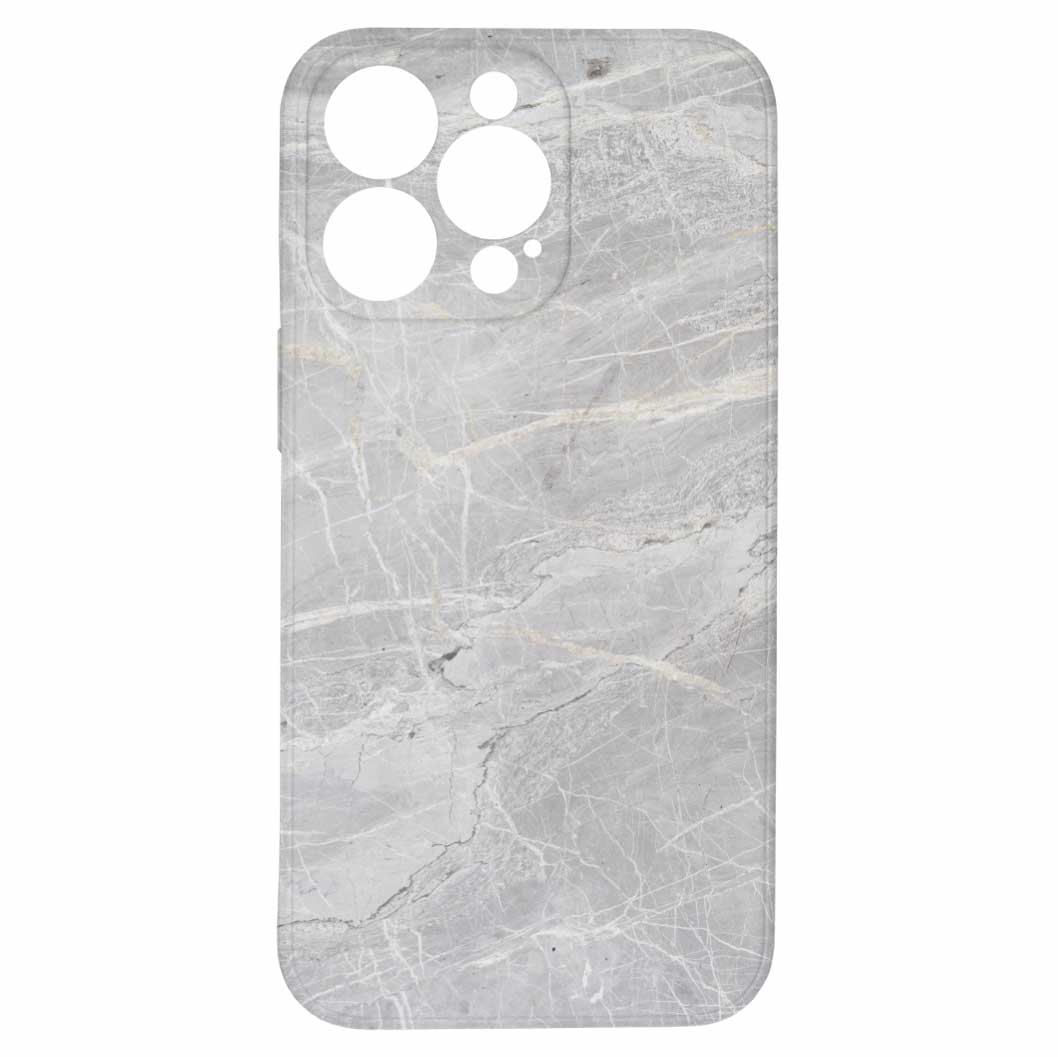 Levně Kryt Světle šedý mramor pro iPhone 12 Pro