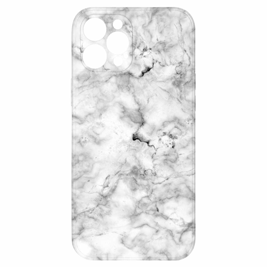 Levně Kryt Šedý mramor pro iPhone 12 Pro Max