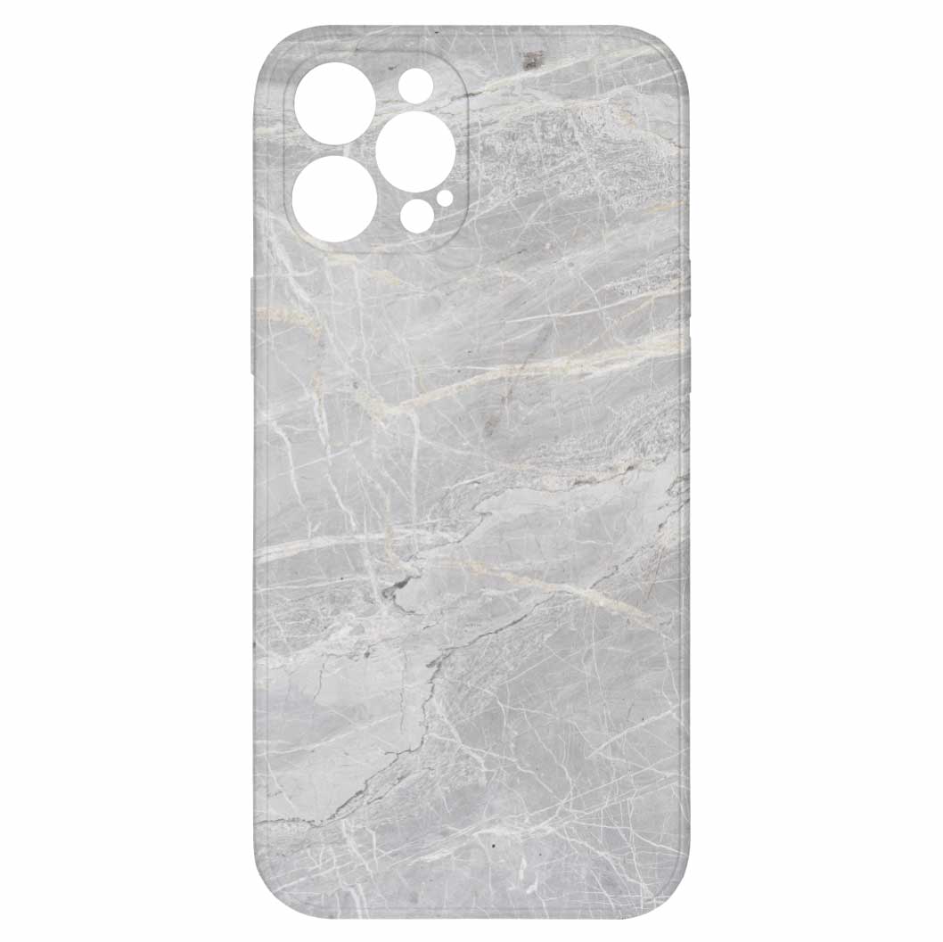 Levně Kryt Světle šedý mramor pro iPhone 12 Pro Max