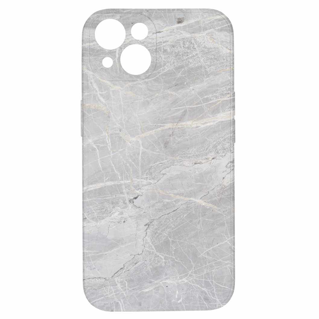 Levně Kryt Světle šedý mramor pro iPhone 13