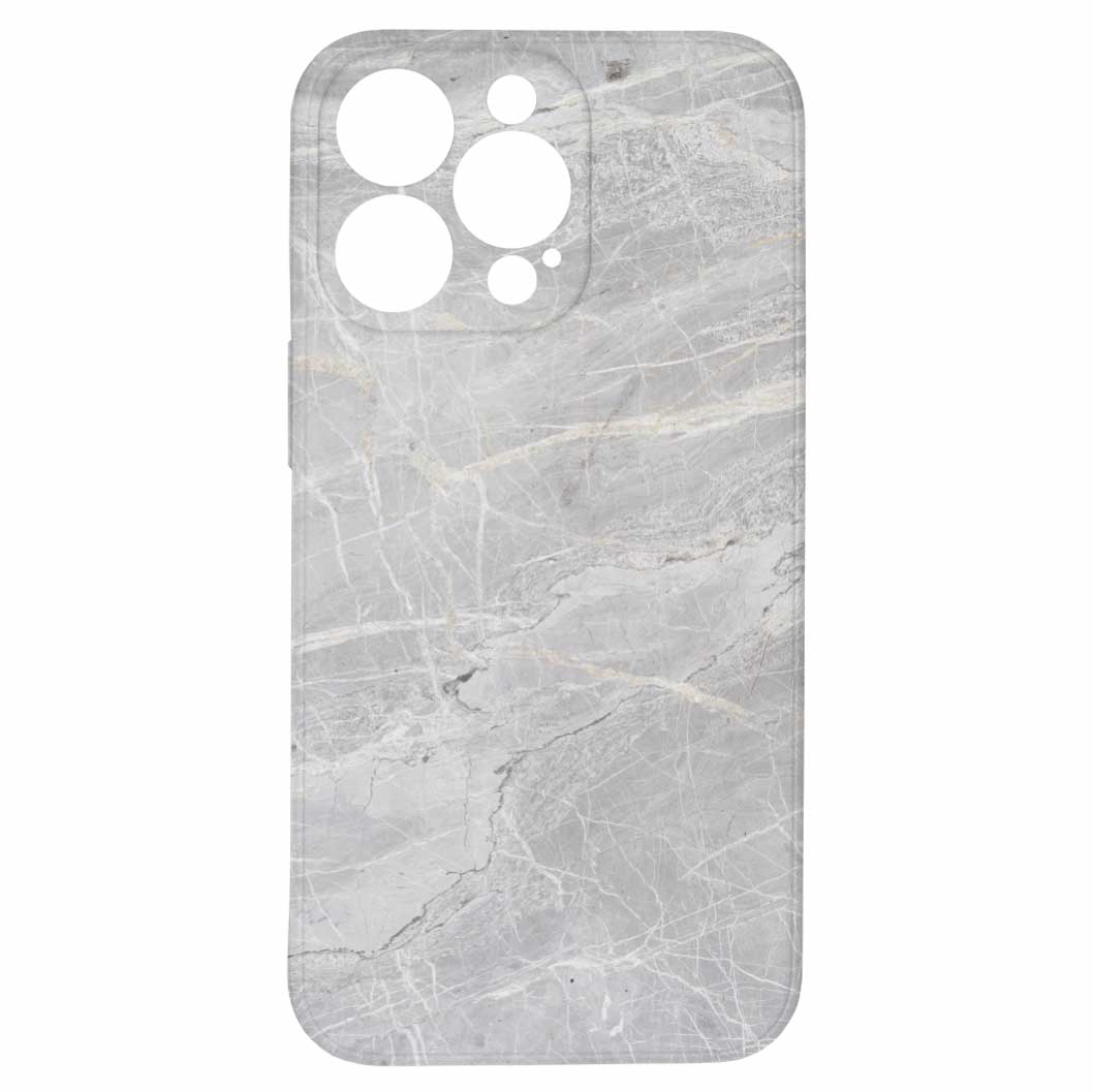 Levně Kryt Světle šedý mramor pro iPhone 13 Pro