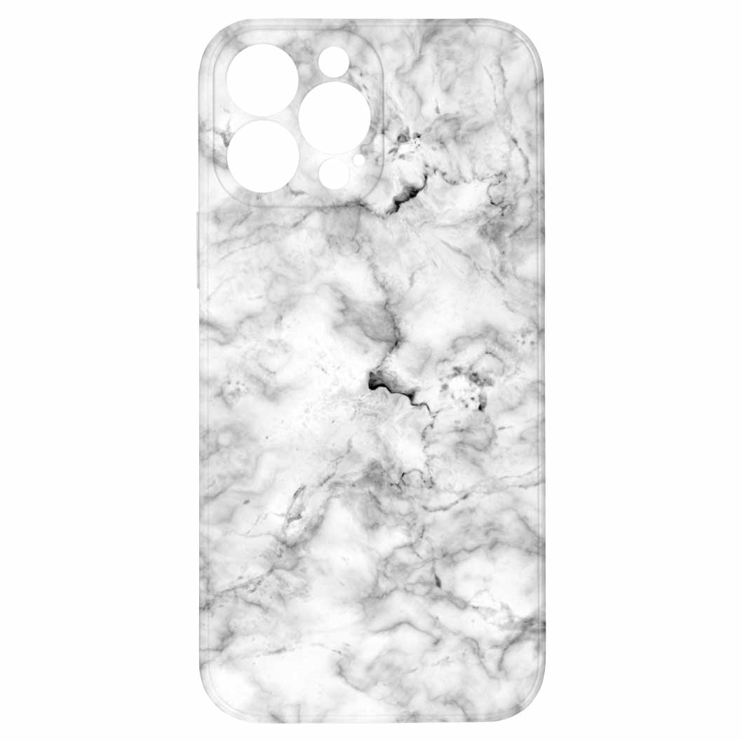 Levně Kryt Šedý mramor pro iPhone 13 Pro Max