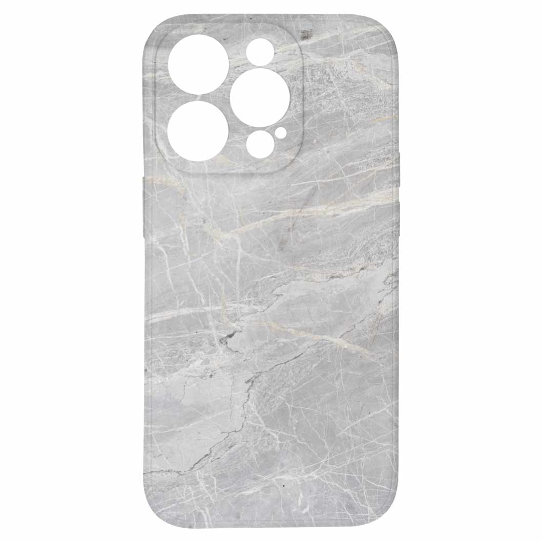 Levně Kryt Světle šedý mramor pro iPhone 14 Pro