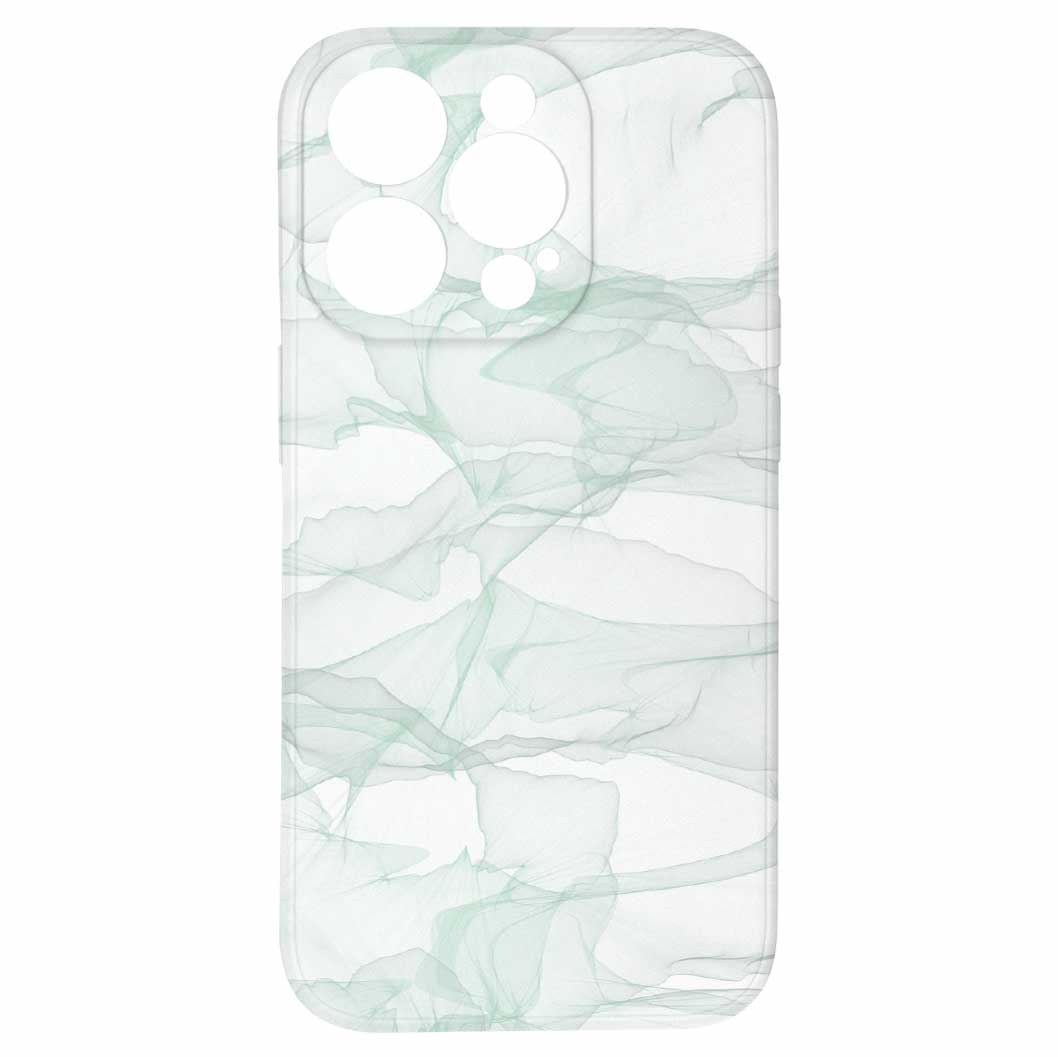 Levně Kryt Zelený mramor pro iPhone 14 Pro