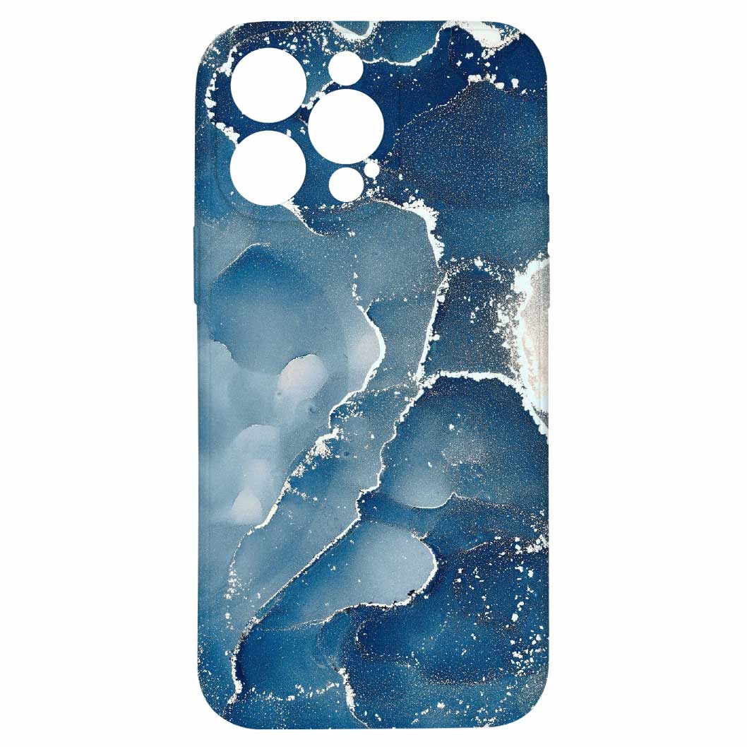 Levně Kryt Mořský mramor pro iPhone 14 Pro Max