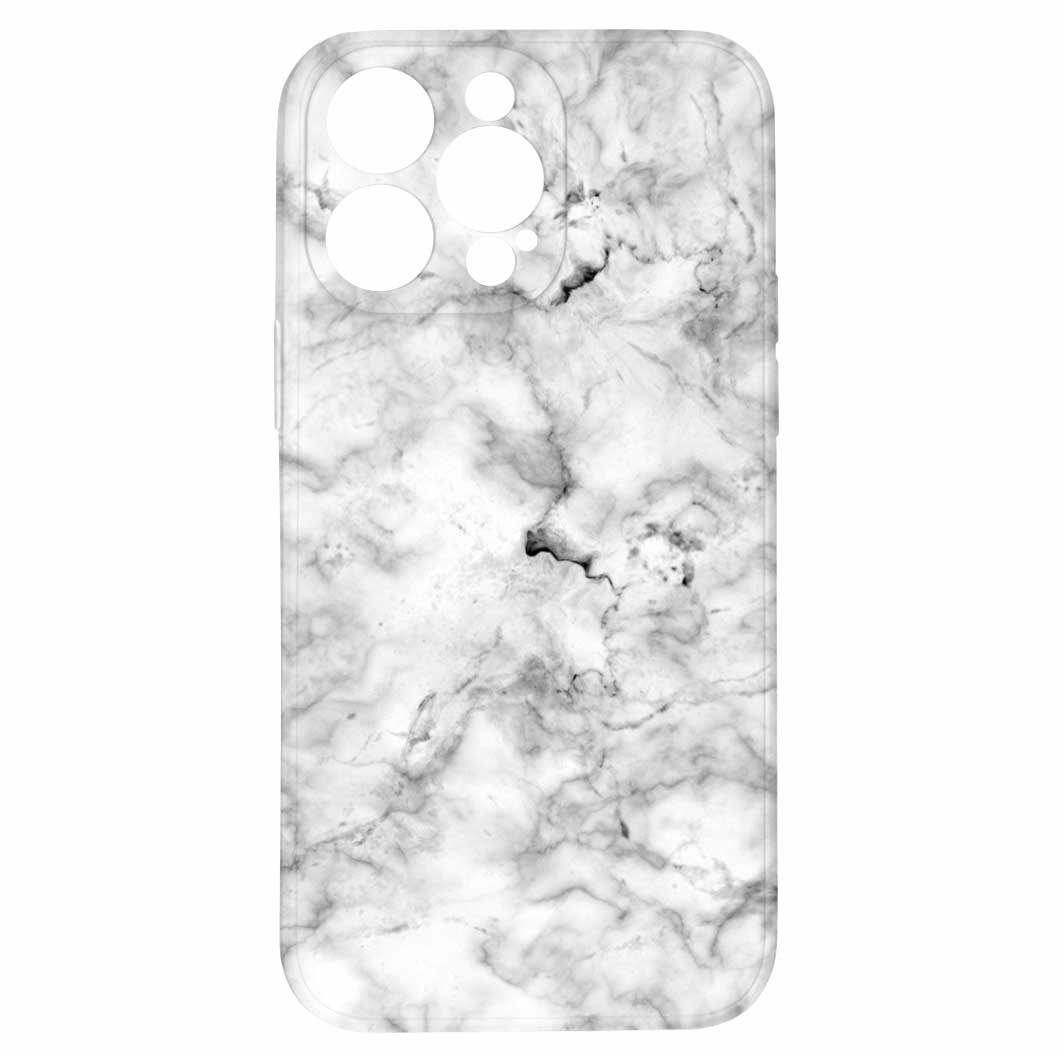 Levně Kryt Šedý mramor pro iPhone 14 Pro Max