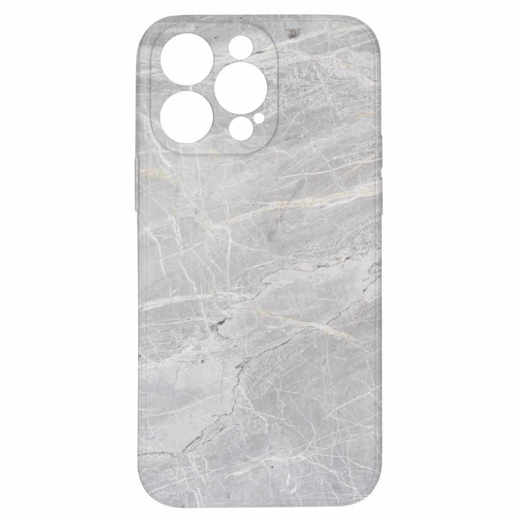 Levně Kryt Světle šedý mramor pro iPhone 14 Pro Max
