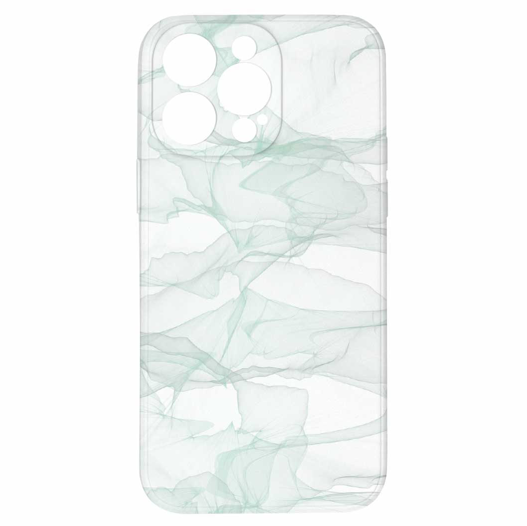 Levně Kryt Zelený mramor pro iPhone 14 Pro Max