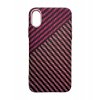 Vzorovaný carbonový kryt pro iPhone X/XS