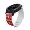 VÁNOČNÍ MOTIV řemínek 20 mmvanocni motiv wht 01