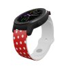 PUNTIKATÝ MOTIV řemínek 20 mmpuntikaty motiv wht 01