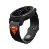 SUPERMAN - LOGO řemínek 22 mmsuperman logo blk 01