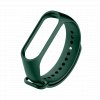 Náhradní náramek Mi band 3/4 JednobarevnýJednobarevný náhradní náramek pro Mi Band 3/4 (Barva náramku Tmavě zelená)