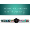 Řemínek 20/22 mm s potiskem na zakázku
