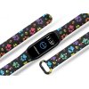 Náhradní náramek Mi band 3/4/5/6/7 Barevné pacičkyNáhradní náramek Mi band 3/4/5/6  Barevné pacičky černý