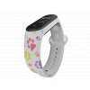 Náhradní náramek Mi band 3/4/5/6/7 Barevné pacičkyNáhradní náramek Mi band 3/4/5/6  Barevné pacičky bílý