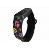 Náhradní náramek Mi band 3/4/5/6/7 Barevné pacičkyNáhradní náramek Mi band 3/4/5/6  Barevné pacičky černý