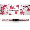 Náhradní náramek Mi band 3/4/5/6 Sakura bílý