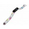 Náhradní náramek Mi band 3/4/5/6 Moderna bílý