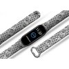 Náhradní náramek Mi band 3/4/5/6 Sloní mandalla bílý