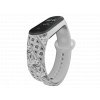Náhradní náramek Mi band 3/4/5/6 Sloní mandalla bílý