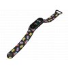 Náhradní náramek Mi band 3/4/5/6 Medvídci černý