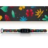 Náhradní náramek Mi band 3/4/5/6/7 Barevné listy podzimuNáhradní náramek Mi band 3/4/5/6 Barevné listy podzimu černý