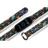 Náhradní náramek Mi band 3/4/5/6  Dinousauři černý