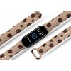 Náhradní náramek Mi band 3/4/5/6 Kávová zrnka bílý
