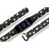 Náhradní náramek Mi band 3/4/5/6 Stromky černý